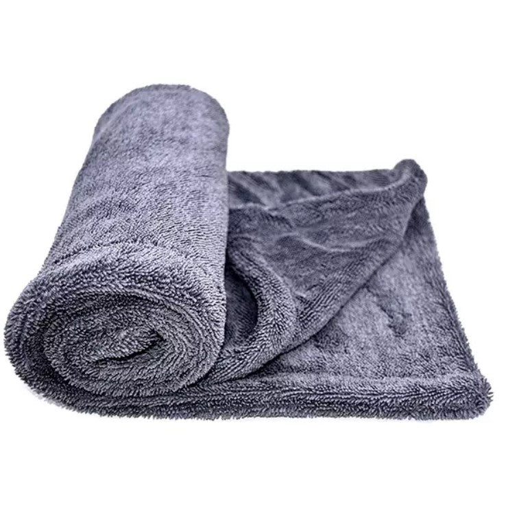 28"X35" Microfiber car drying towel. Twisted Loop 1200 GSM. 1-pack