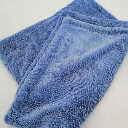 20"X32" Microfiber car drying towel. Twisted Loop 1400 GSM - 1 pack.