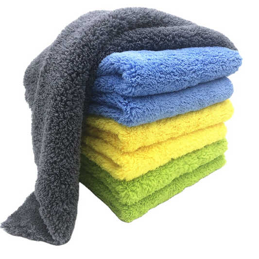 Elevating Your Detailing Game: The Versatility of 16"X16" Edgeless Korean Plush 500 GSM Auto Detailing Towels